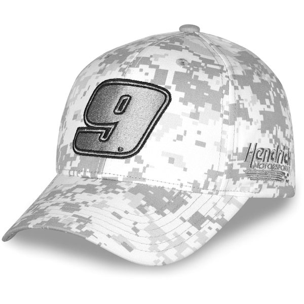 Chase Elliott Hendrick Motorsports Team Collection Digital Snapback Adjustable Hat - Camo