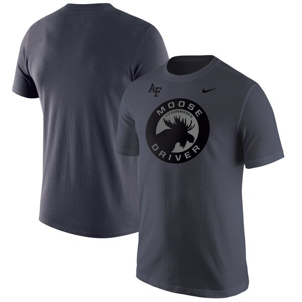 Air Force Falcons Nike Moose Driver T-Shirt - Anthracite
