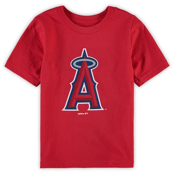 Los Angeles Angels Toddler Primary Team Logo T-Shirt - Red