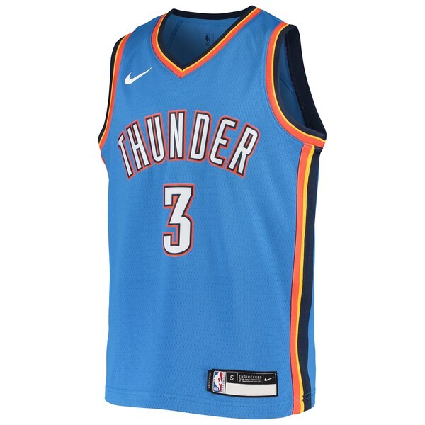 Chris Paul Oklahoma City Thunder Nike Youth Team Swingman Jersey - Blue