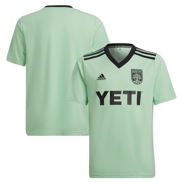 Austin FC adidas Youth 2022 The Sentimiento Kit Replica Blank Jersey - Mint