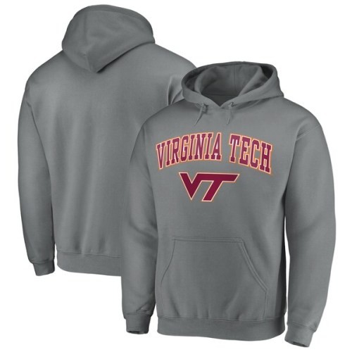 Fanatics Branded Virginia Tech Hokies Campus Pullover Hoodie - Charcoal