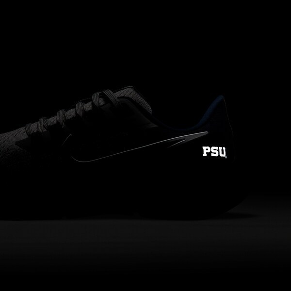 Penn State Nittany Lions Nike Unisex Zoom Pegasus 38 Running Shoe - Gray