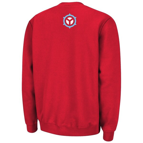 Chicago Fire Mitchell & Ness Pullover Sweatshirt - Red