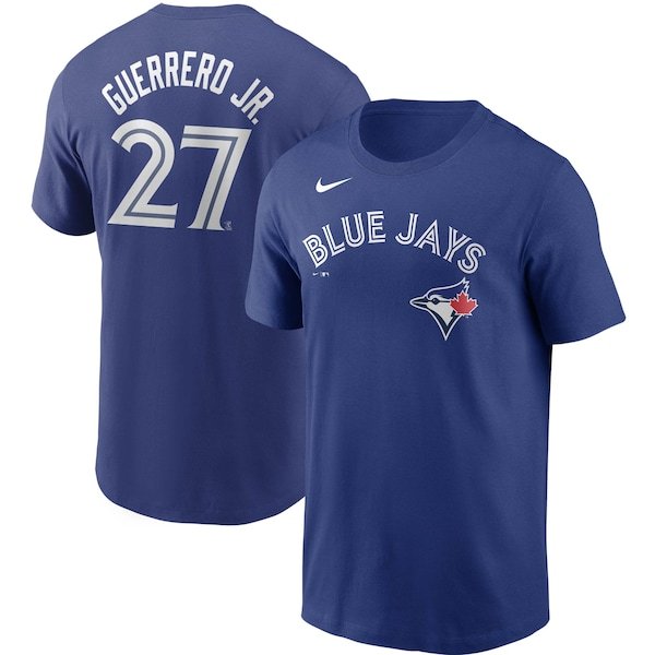 Vladimir Guerrero Jr. Toronto Blue Jays Nike Name & Number T-Shirt - Royal