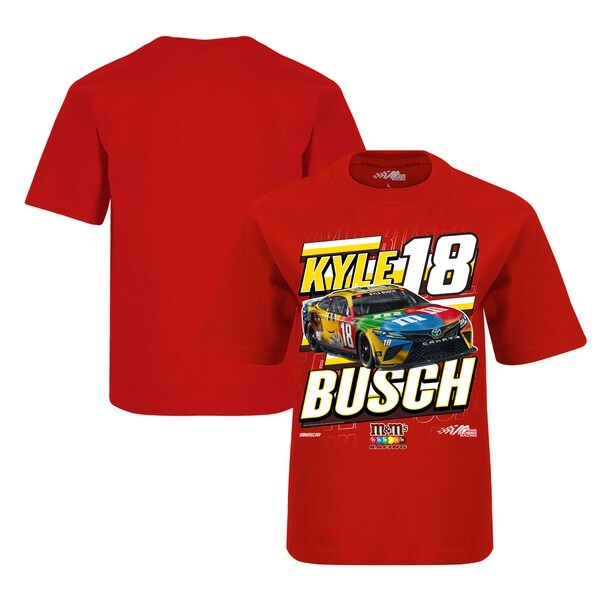 Kyle Busch Joe Gibbs Racing Team Collection Youth M&M's Chicane T-Shirt -