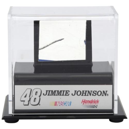 Jimmie Johnson Fanatics Authentic Display Case With Race-Used Sheet Metal