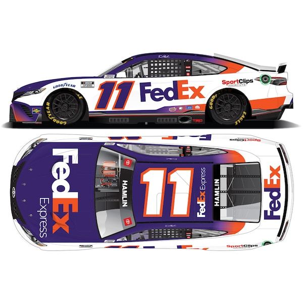 Denny Hamlin Action Racing 2022 #11 FedEx 1:64 Regular Paint Die-Cast Toyota Camry