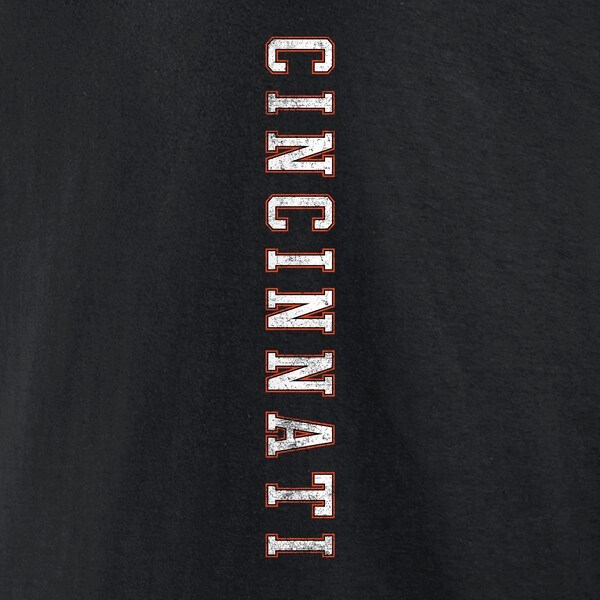 Cincinnati Bengals Fanatics Branded 2021 AFC Champions Vintage Long Sleeve T-Shirt - Black