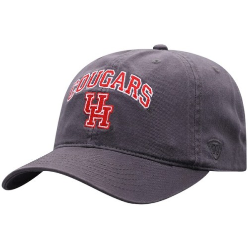 Houston Cougars Top of the World Classic Arch Adjustable Hat - Charcoal