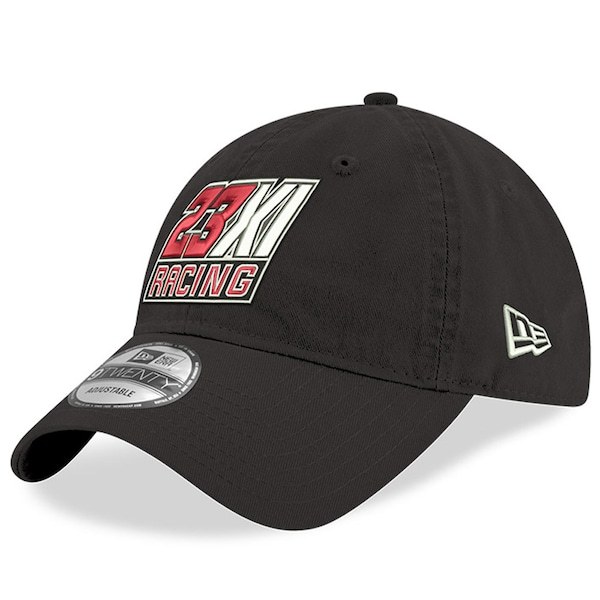 23XI Racing New Era 9TWENTY Enzyme Washed Adjustable Hat - Black