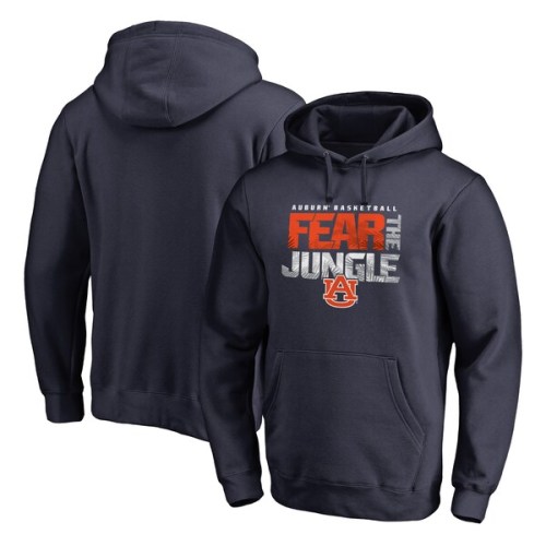 Auburn Tigers Fanatics Branded Logo Hometown Collection Pullover Hoodie - Navy