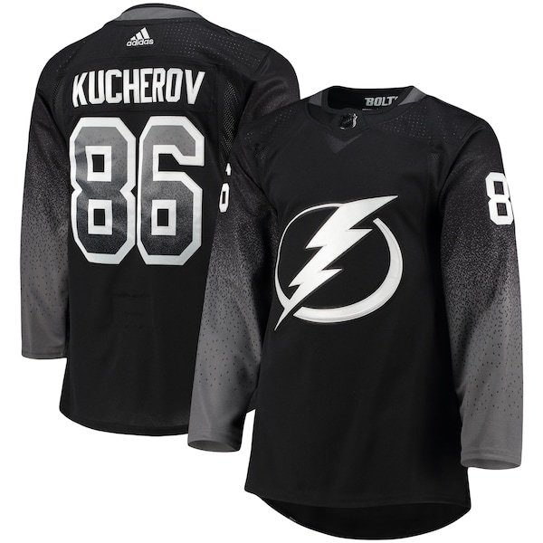 Nikita Kucherov Tampa Bay Lightning adidas Alternate Primegreen Authentic Pro Player Jersey - Black