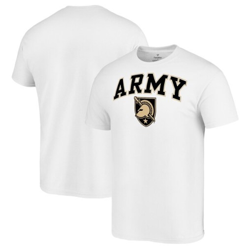Army Black Knights Fanatics Branded Logo Campus T-Shirt - White
