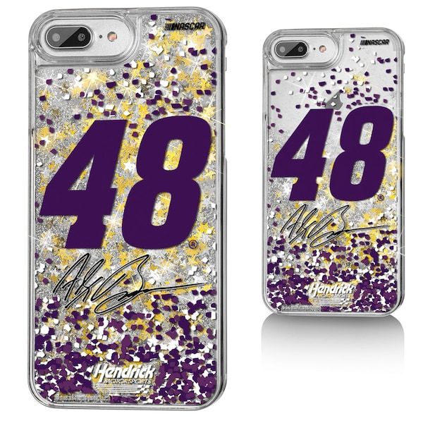 Alex Bowman Confetti iPhone Glitter Case