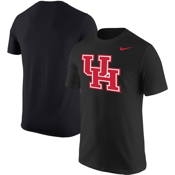 Houston Cougars Nike Core Logo T-Shirt - Black