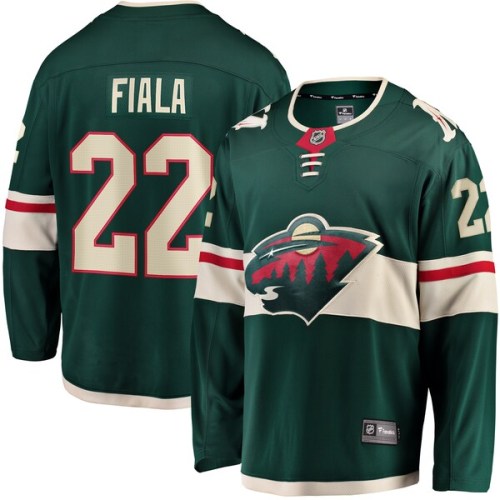Kevin Fiala Minnesota Wild Fanatics Branded Home Breakaway Player Jersey - Green