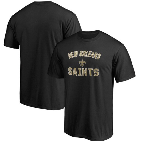 New Orleans Saints Fanatics Branded Victory Arch T-Shirt - Black