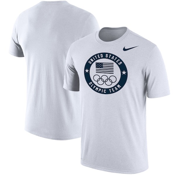 Team USA Nike Team Performance T-Shirt - White
