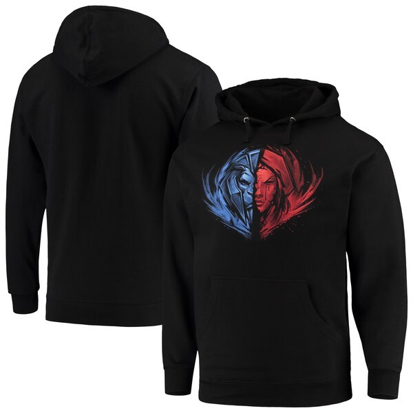 Alliance/Horde World of Warcraft Battle For Azeroth Pullover Hoodie - Black