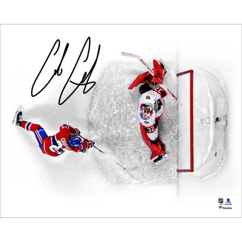 Cole Caufield Montreal Canadiens Fanatics Authentic Autographed 16" x 20" First NHL Goal Photograph