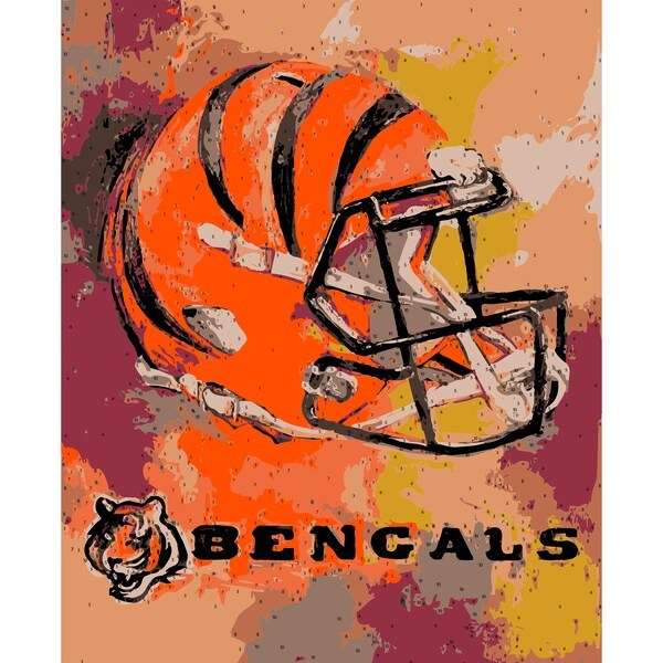Cincinnati Bengals Team Pride Paint By Number Kit