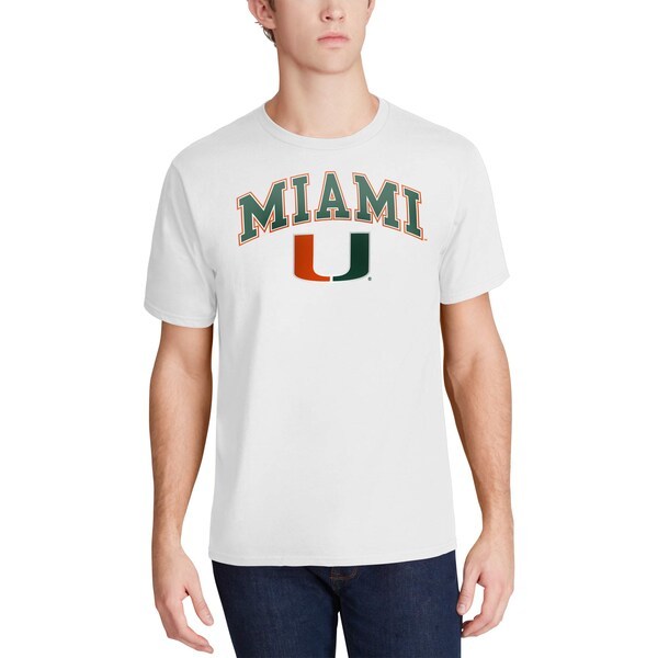 Miami Hurricanes Fanatics Branded Campus T-Shirt - White