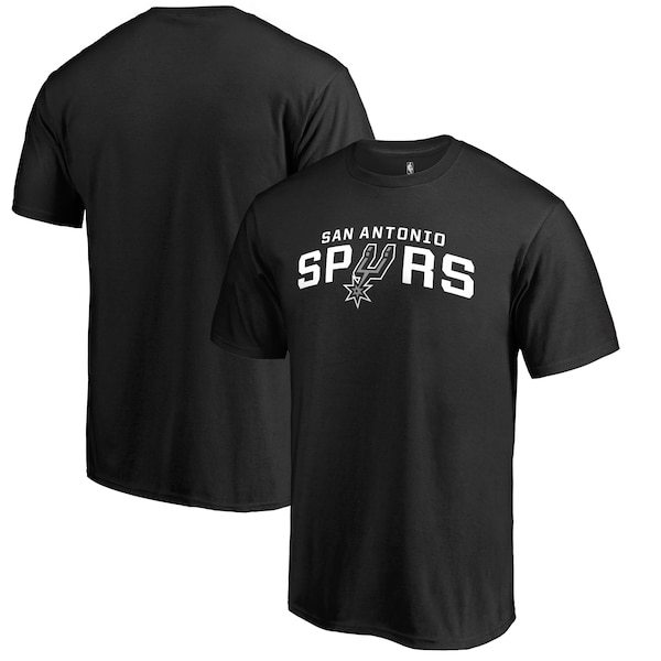 San Antonio Spurs Fanatics Branded Secondary Logo T-Shirt - Black