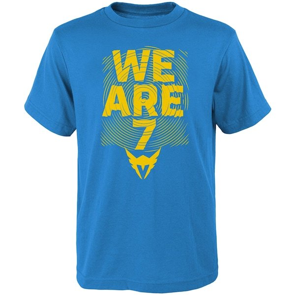 Los Angeles Valiant Youth Overwatch League Team Slogan T-Shirt - Powder Blue