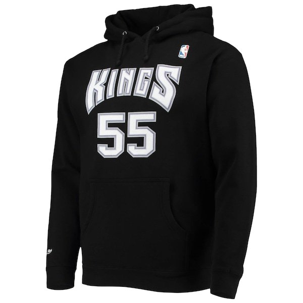 Jason Williams Sacramento Kings Mitchell & Ness Hardwood Classics Name & Number Pullover Hoodie - Black