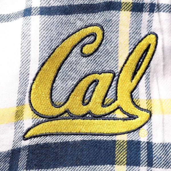 Cal Bears Concepts Sport Women's Accolade Flannel Pants - Navy/Gold