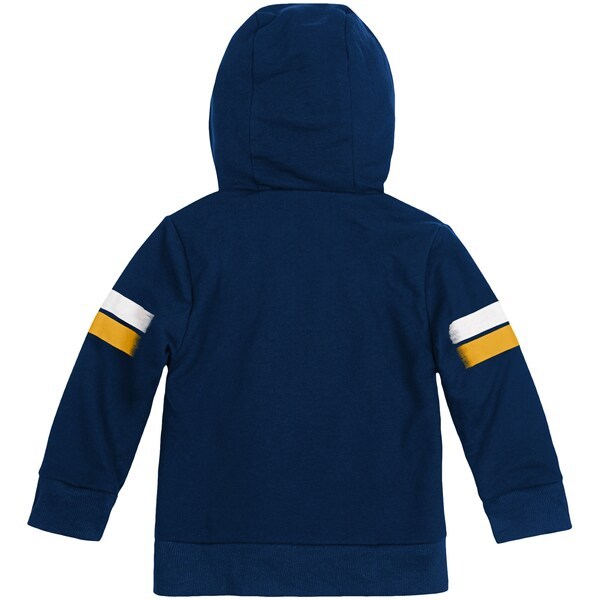 LA Galaxy Cubcoats Toddler 2-in-1 Transforming Full-Zip Hoodie & Soft Plushie - Navy