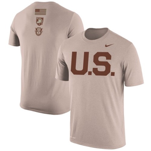 Army Black Knights Nike Rivalry U.S. Performance T-Shirt - Oatmeal