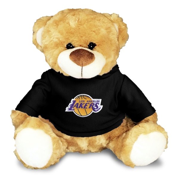Los Angeles Lakers Personalized 10'' Plush Bear - Black