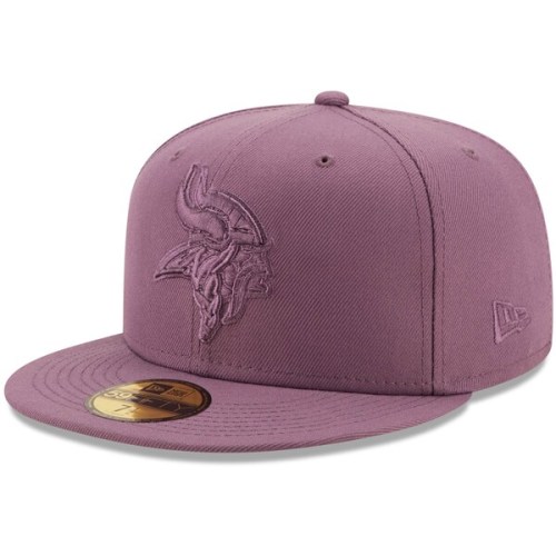 Minnesota Vikings New Era Color Pack 59FIFTY Fitted Hat - Purple