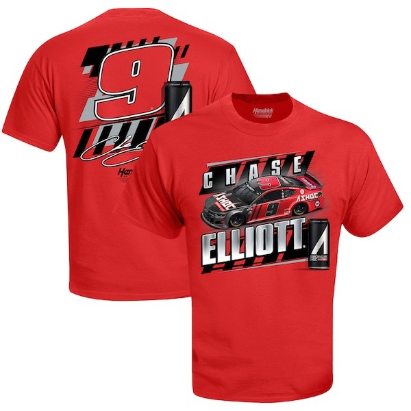 Chase Elliott Hendrick Motorsports Team Collection ASHOC Graphic 2-Spot T-Shirt - Red