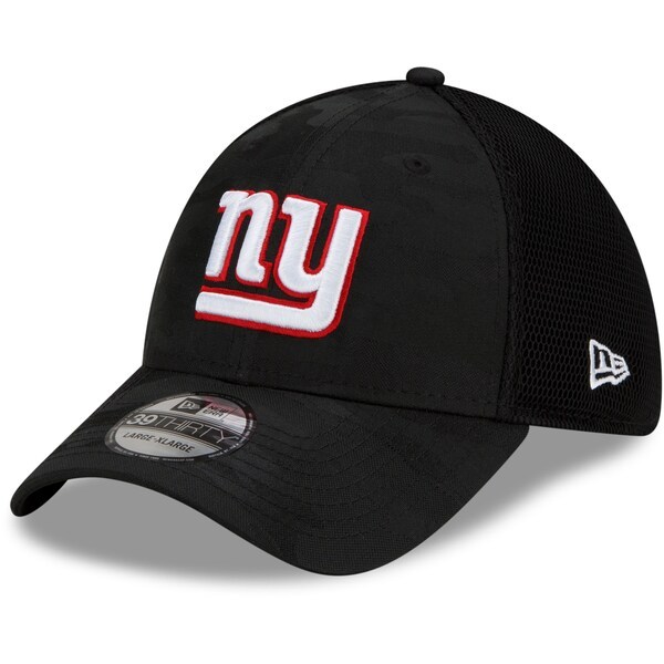 New York Giants New Era Camo Tone 39THIRTY Flex Hat - Black