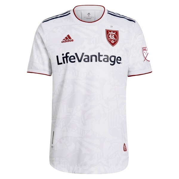 Real Salt Lake adidas 2021 The Supporter's Secondary Kit Authentic Jersey - White