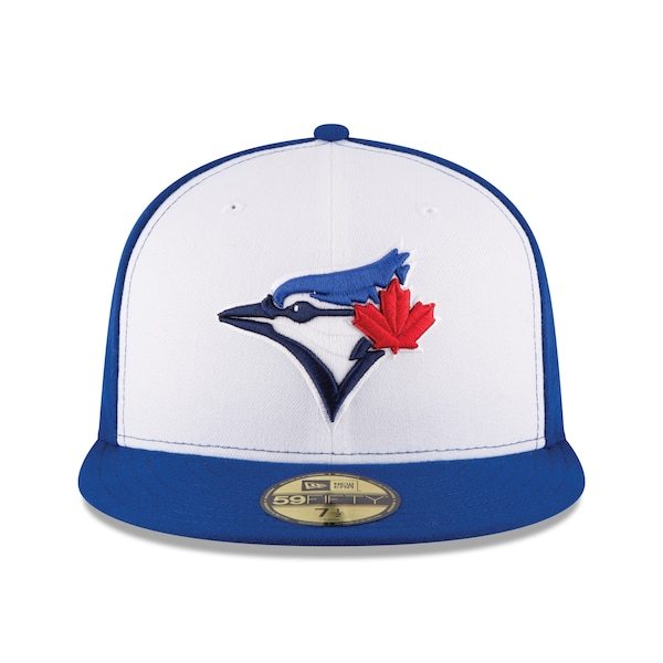 Toronto Blue Jays New Era 2017 Authentic Collection On-Field 59FIFTY Fitted Hat - White/Royal