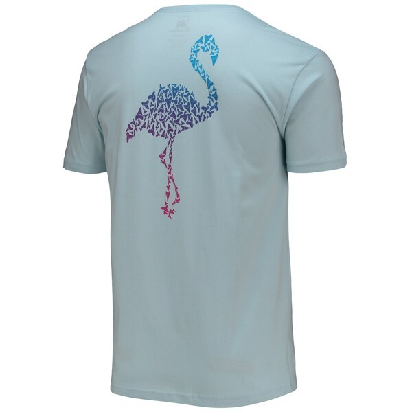 Flomotion THE PLAYERS Toothy Flamingo T-Shirt - Light Blue