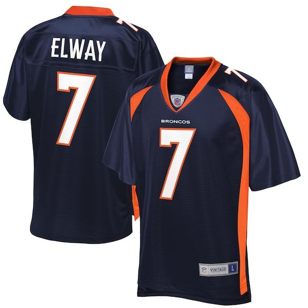 John Elway Denver Broncos NFL Pro Line Replica Retired Player Jersey - Navy