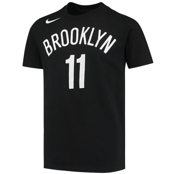 Kyrie Irving Brooklyn Nets Nike Youth Logo Name & Number Performance T-Shirt - Black