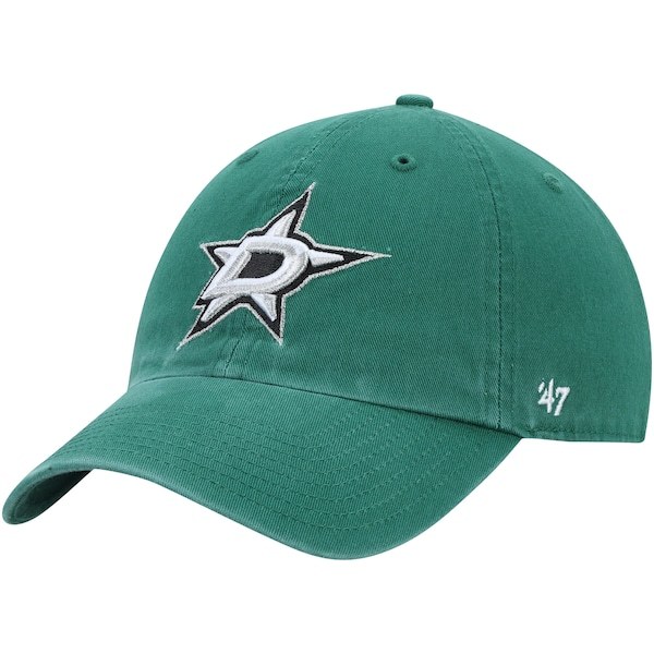 Dallas Stars '47 Logo Clean Up Adjustable Hat - Kelly Green