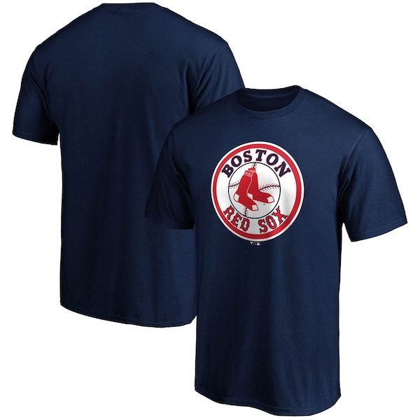 Boston Red Sox Fanatics Branded Cooperstown Collection Forbes Team T-Shirt - Navy
