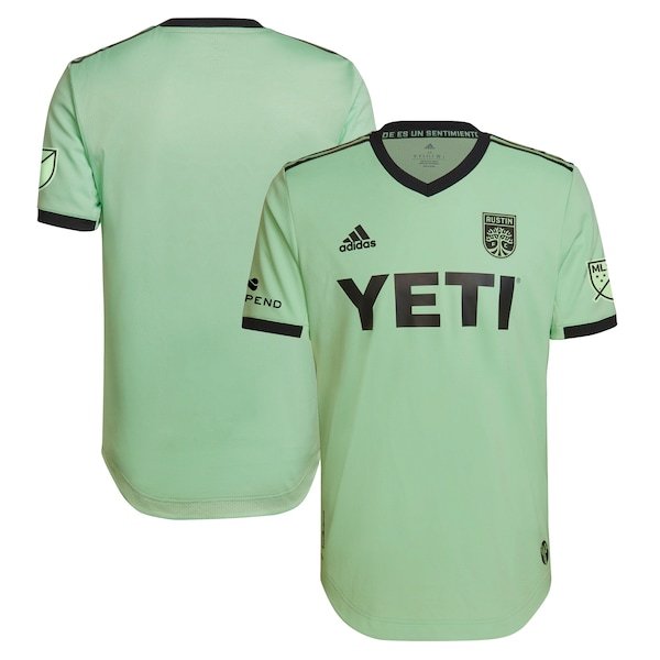 Austin FC adidas 2022 The Sentimiento Kit Authentic Blank Jersey - Mint