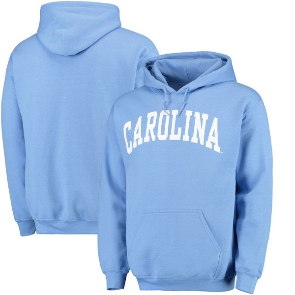 North Carolina Tar Heels Basic Arch Pullover Hoodie - Light Blue