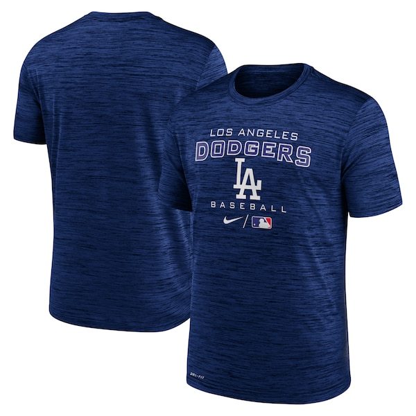 Los Angeles Dodgers Nike Authentic Collection Velocity Practice Performance T-Shirt - Royal