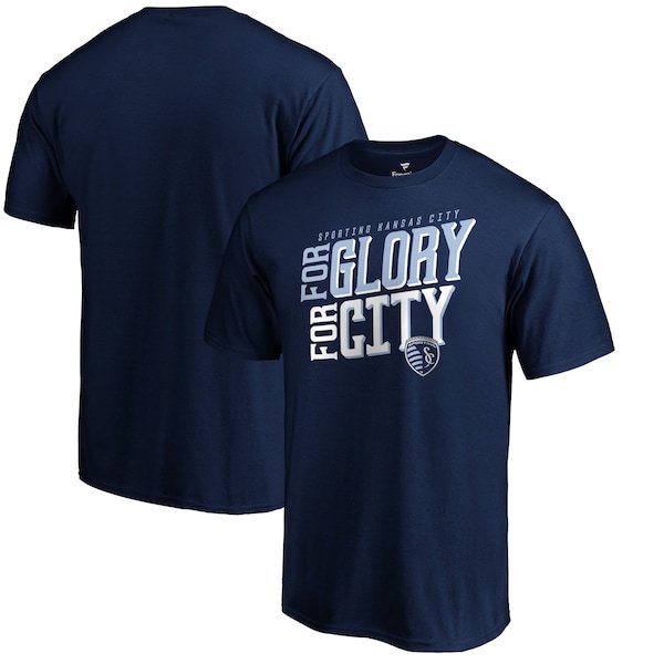 Sporting Kansas City Fanatics Branded Hometown Collection For Glory T-Shirt - Navy