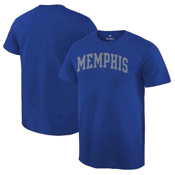 Memphis Tigers Fanatics Branded Basic Arch T-Shirt - Royal