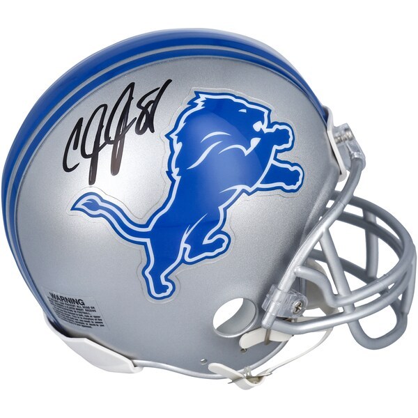Calvin Johnson Detroit Lions Fanatics Authentic Autographed Riddell VSR4 Mini Helmet